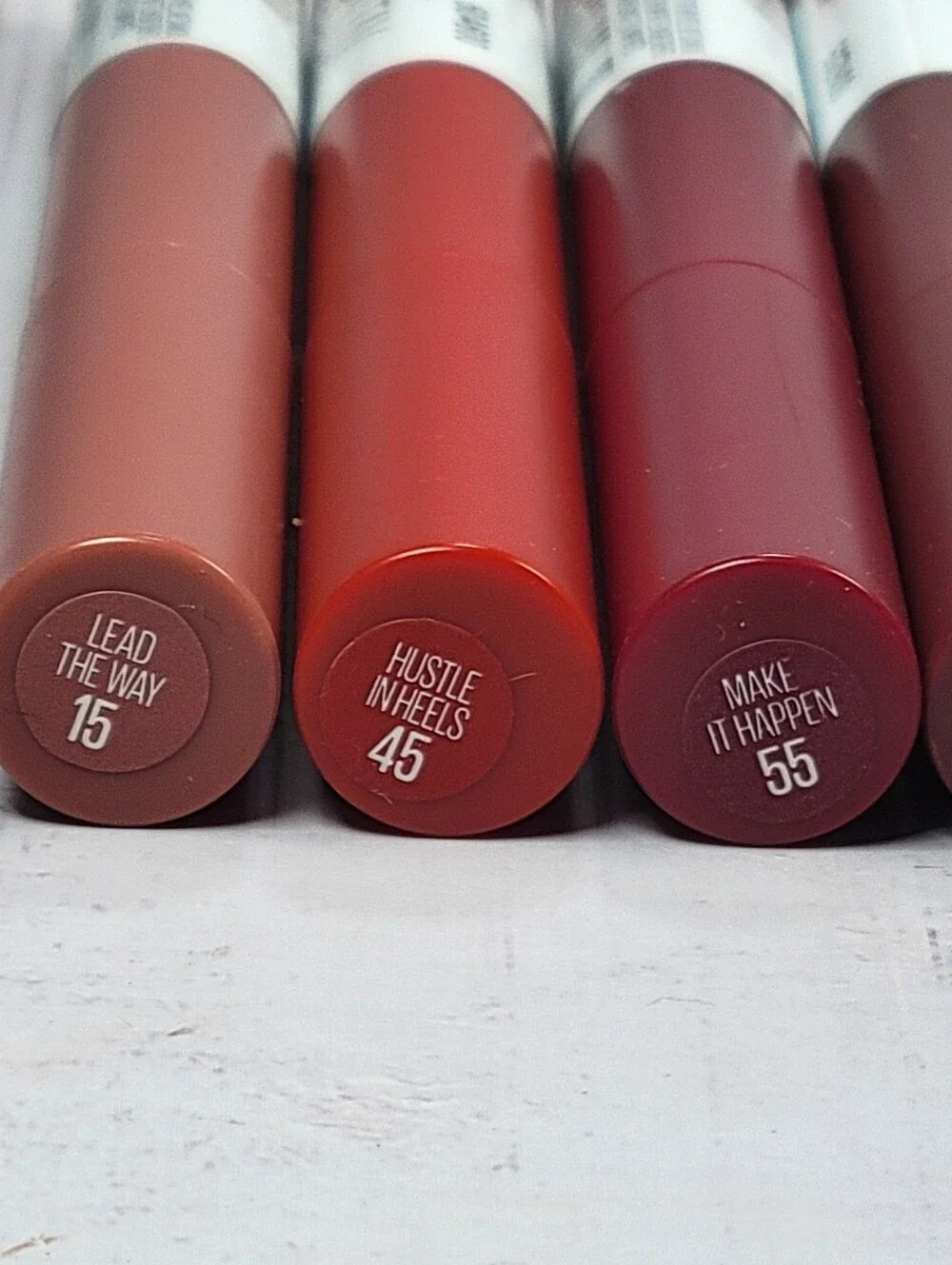 6 Piece Maybelline Super Stay Matte Ink Crayon Lipstick Bundle NEW!